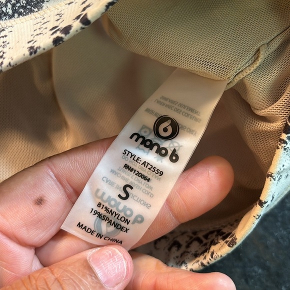 NWT MONO B SPORTS BRA - Picture 7 of 10
